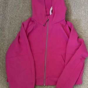 Lululemon Athletica Fuchsia Zip-Up Hoodie